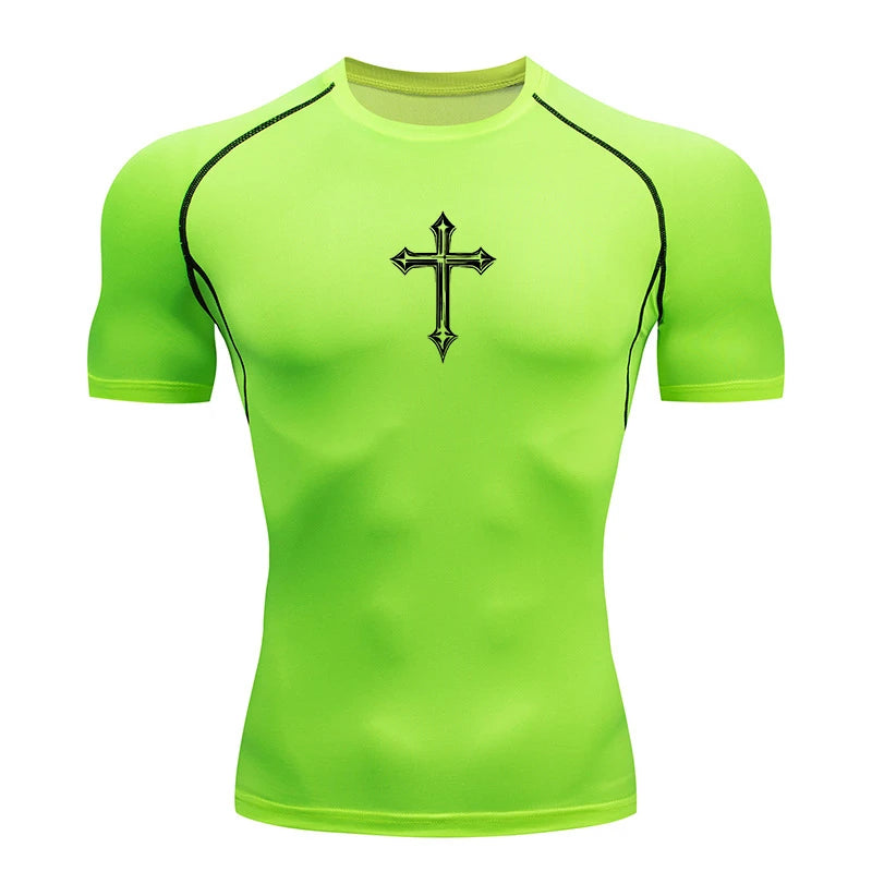 FaithFlex Compression Shirts Navy